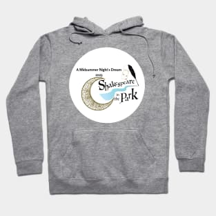 Midsummer Night's Shakespeare in the Park White Background Hoodie